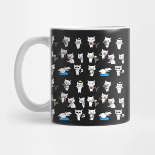 a bear pattern Mug